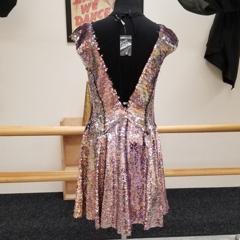 Free People sequin swing dress